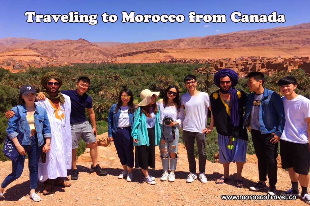 morocco travel from canada