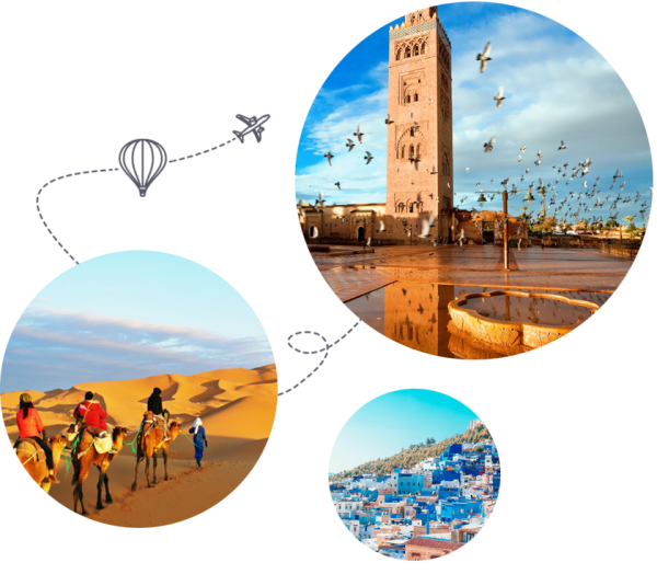 Sahara Desert experience on the 14 Days Tour from Casablanca