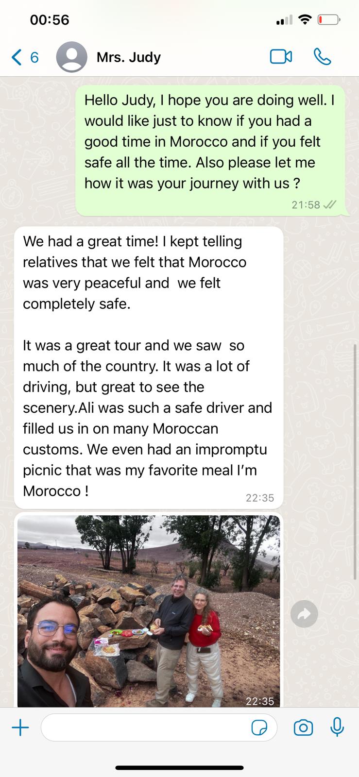 Sahara Desert experience on the 14 Days Tour from Casablanca