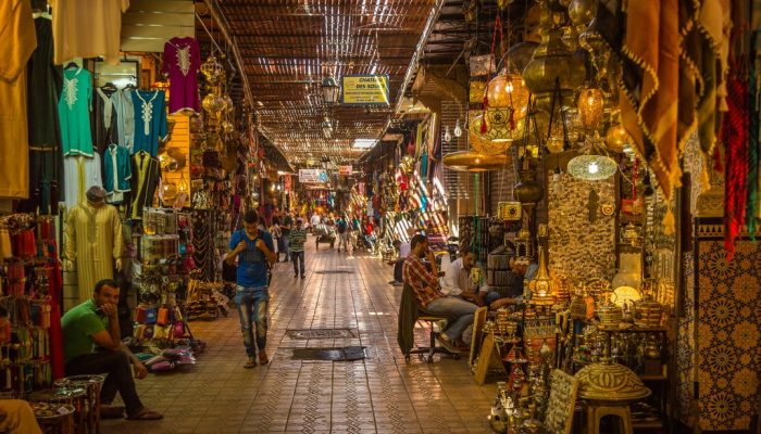 Wander Marrakech's many souks