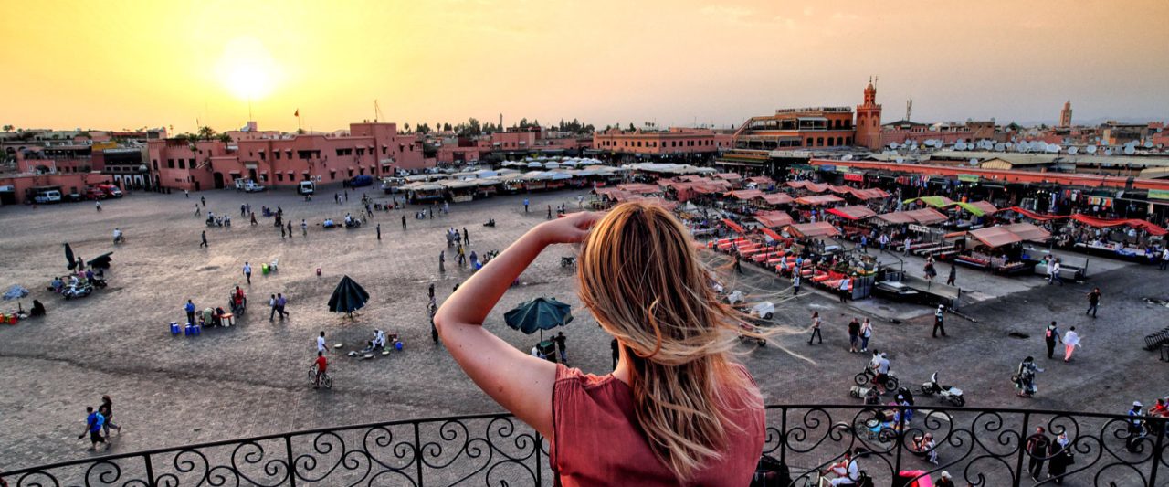 Marrakech Jemaa el-Fnaa A Road Trip Across