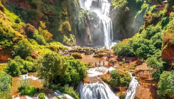Morocco itinerary 6 days Ouzoud